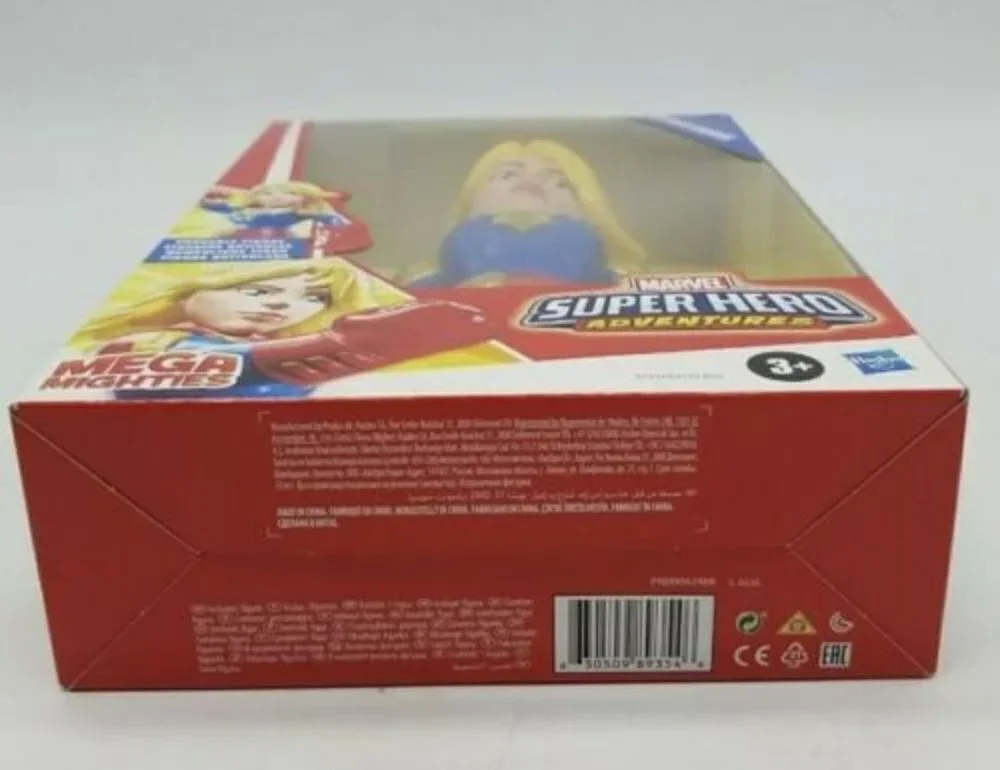 NEW! Hasbro Playskool Mega Mighties Marvel Super Hero Adventures Captain Marvel